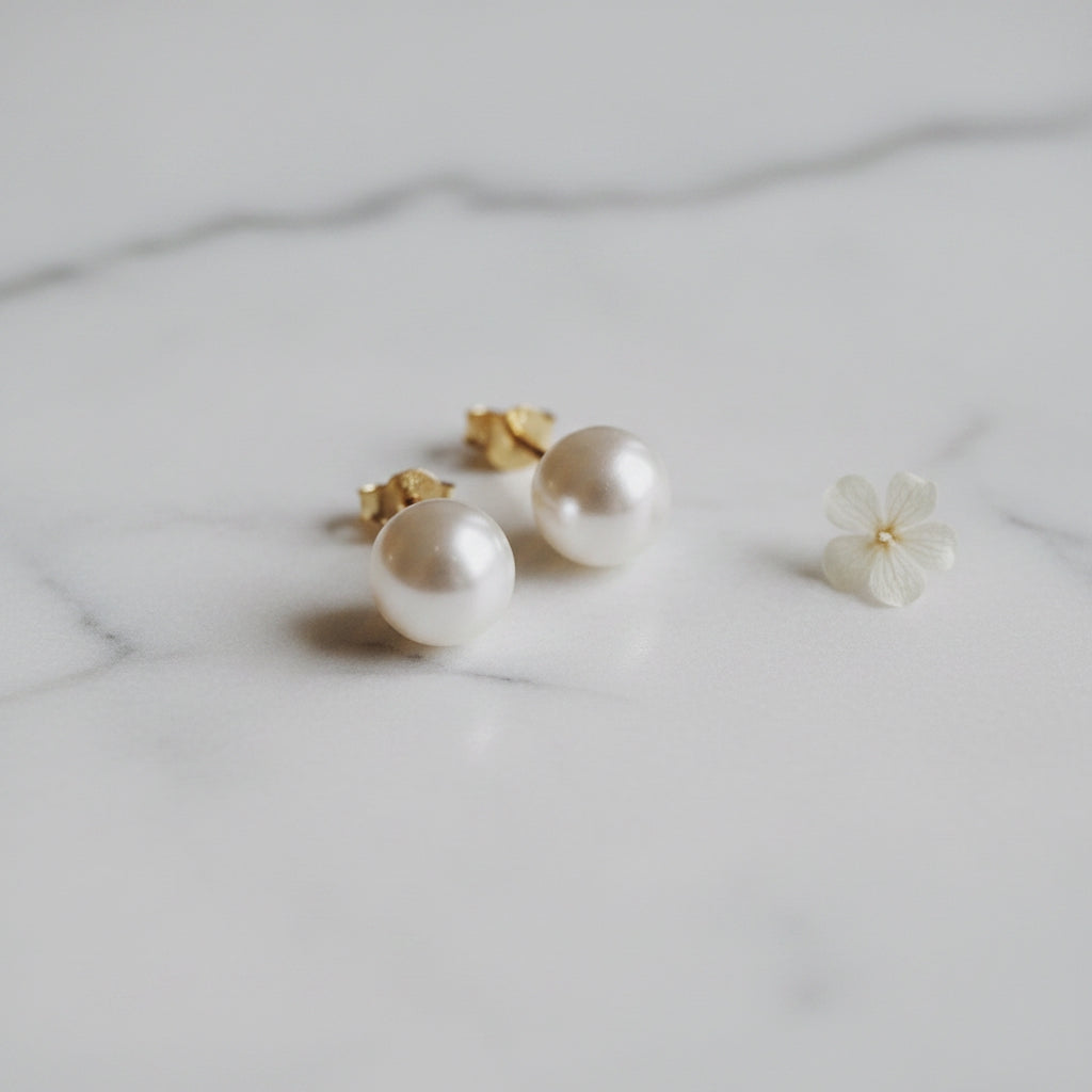 Pearl Stud Earrings | THE HUBBELL COLLECTIVE