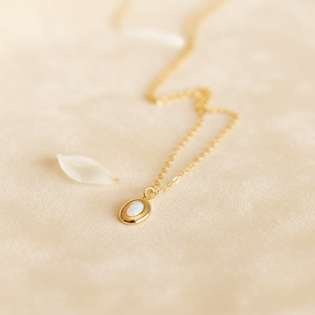 Opal Charm Necklace | THE HUBBELL COLLECTIVE