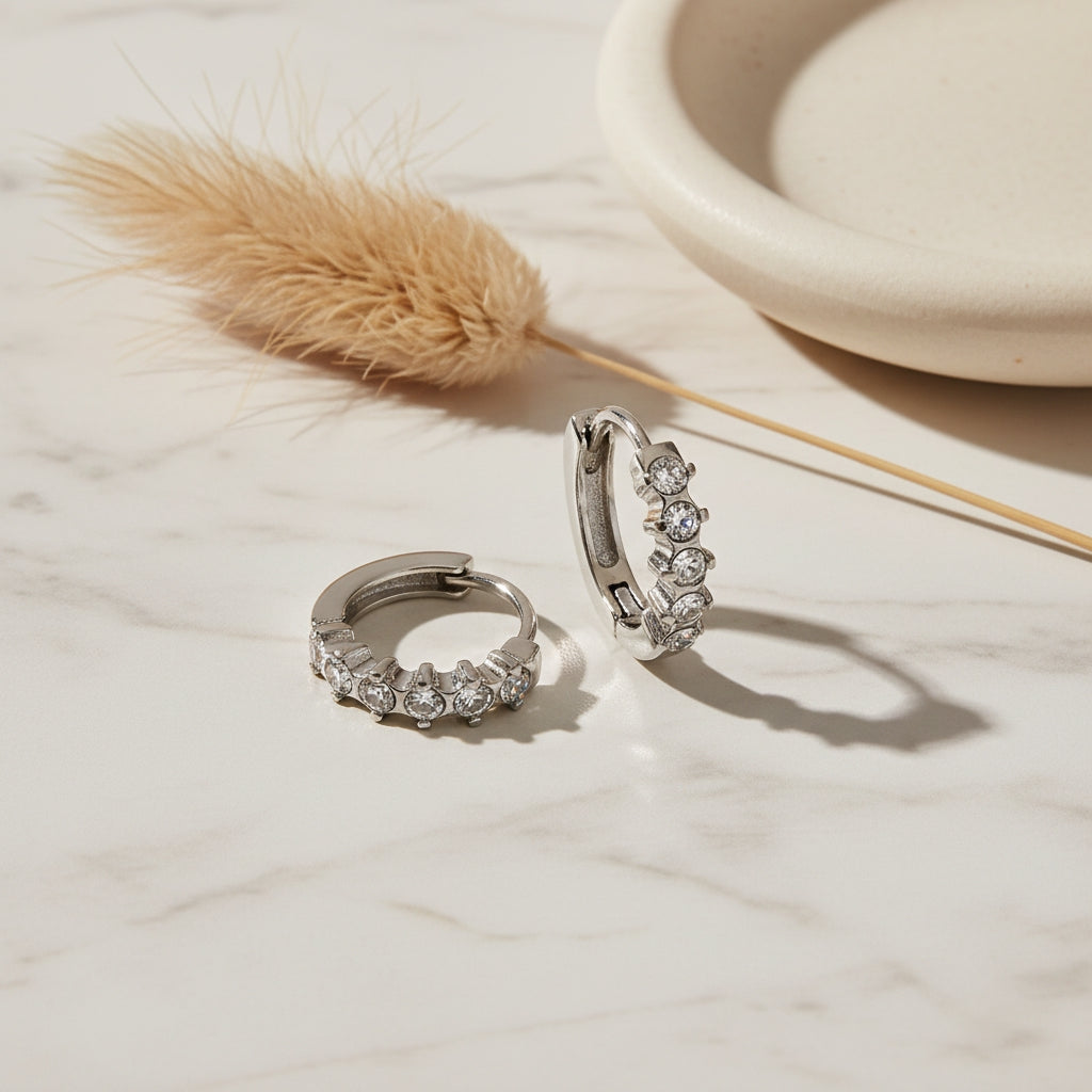 Classic Mini Hoop Earrings | THE HUBBELL COLLECTIVE