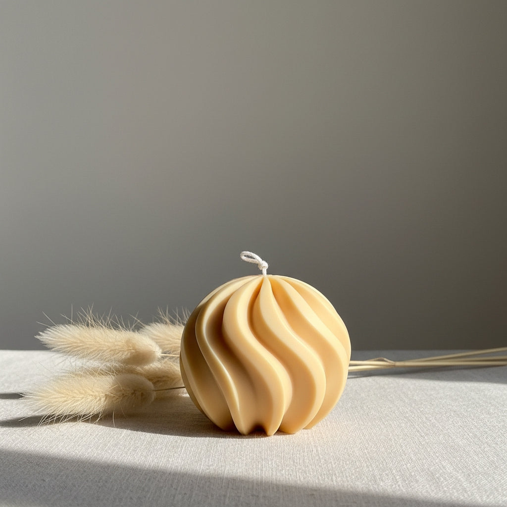 Swirl Ball Candle | THE HUBBELL COLLECTIVE