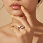 GARUVA Solitaire Wrap Ring | THE HUBBELL COLLECTIVE