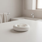 Handmade Jesmonite Round Trinket Tray | THE HUBBELL COLLECTIVE