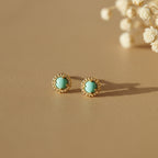 Yazmin Turquoise Stud Earrings | THE HUBBELL COLLECTIVE
